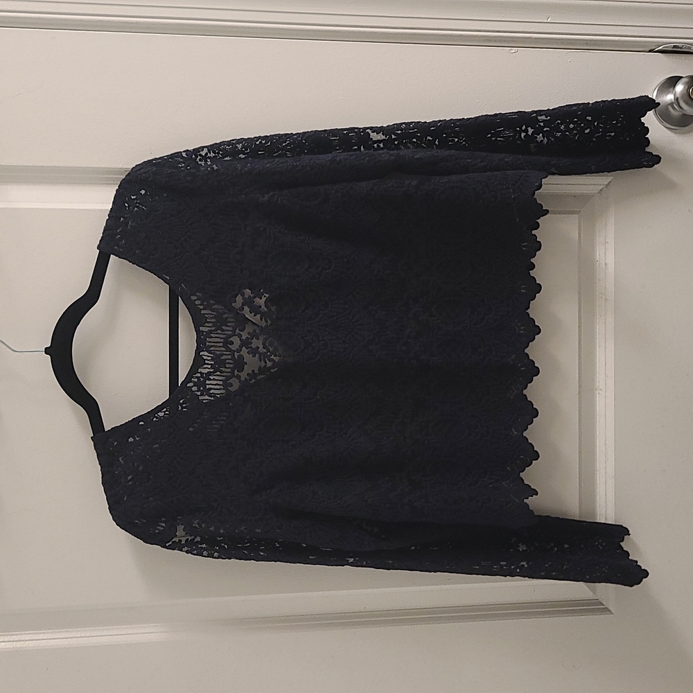 Sezane Lace Blouse